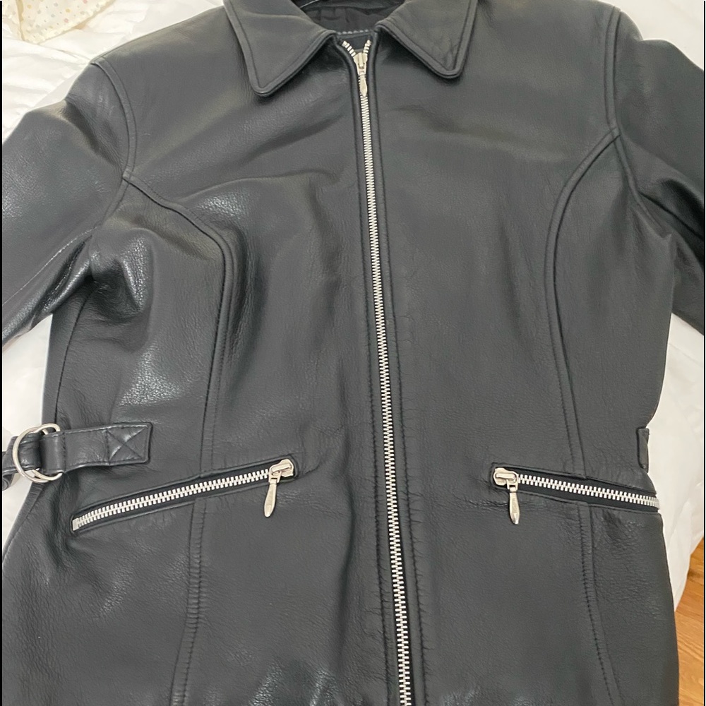 Like new leather jacket by Wilson Leathers